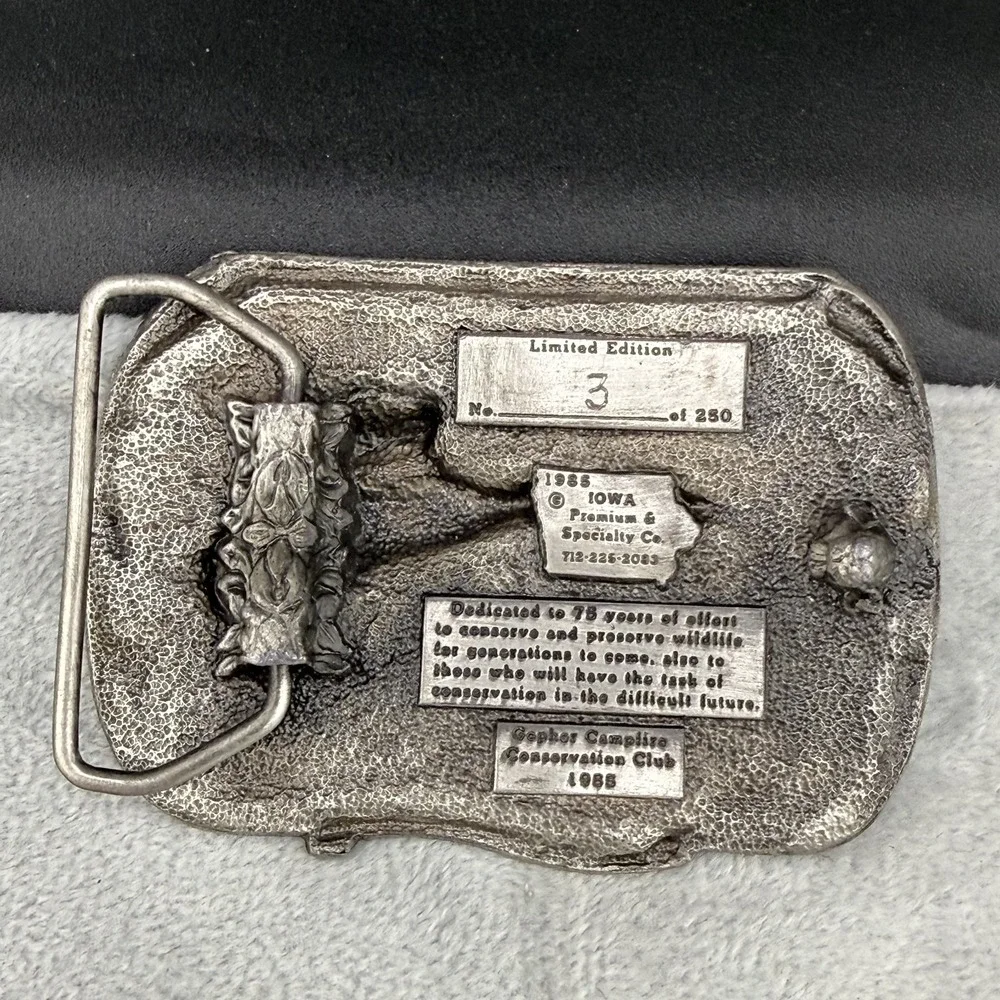 Limited Edition IOWA  Co.Gopher Campfire Club Geese Conservation‎